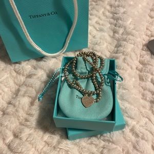 Tiffany & Co Tag Heart Necklace